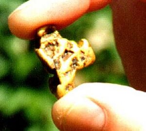 Alaska gold nugget Blue Channel Project