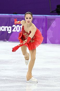 Alina Zagitova at the 2018 Winter Olympic Games - Free program 18