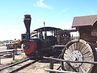 Apache Junction-Goldfield Ghost Town-Railroad Station-2