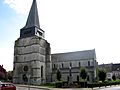 Aubenton église et monument-aux-morts