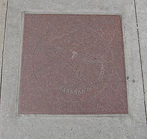 Barbara Ann Scott Star on Canada's Walk of Fame