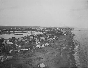 Bird's-eye View of Nome Alaska - 1907