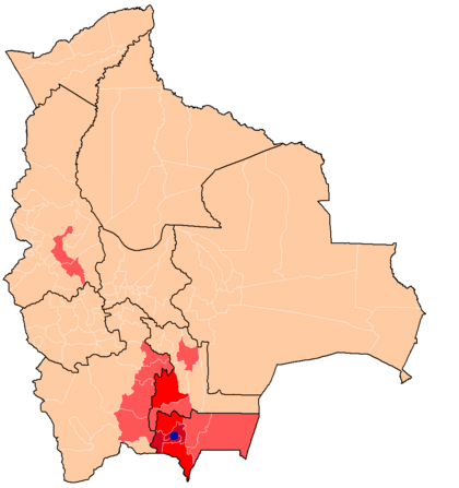 Bolivia wine and singani regions
