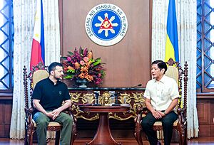 Bongbong Marcos and Volodymyr Zelenskyy