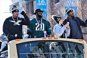 Brandon Brooks and Jason Peters