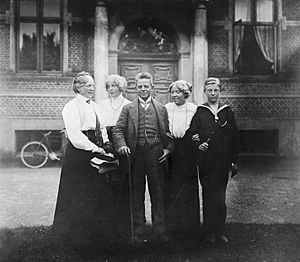 Carl Nielsen family at Fuglsang, Lolland