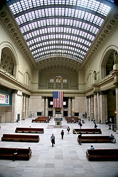 Chicago (ILL) Union Station, great Hall, 1925