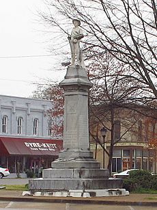 Confederate Monument, Grenada, Mississippi (cropped)