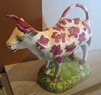Cow creamjug, Walker Art Gallery