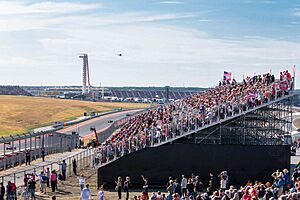 Crowds at Circuit of the Americas