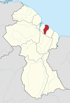 Demerara-Mahaica in Guyana