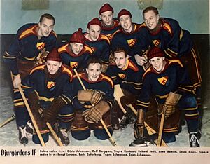 Djurgårdens IF, ishockey 1957
