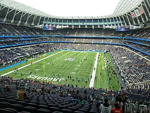 Dolphins v Jaguars at Tottenham Stadium
