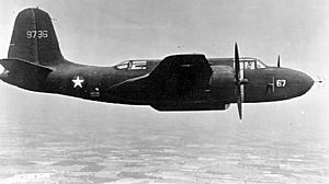 Douglas P-70 in flight. The first P-70 061024-F-1234P-036