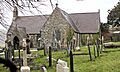 Eglwys Sant St Cawrdaf Church (misspelt as St Cawdraf), Llangoed, Ynys Môn, Cymru, North Wales 03