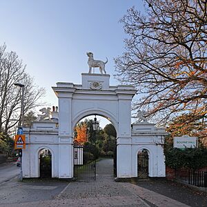 Entrance Arch To Garden Of Bourne Hall, Ewell