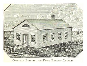 FARMER(1884) Detroit, p657 ORIGINAL BUILDING OF FIRST BAPTIST CHURCH