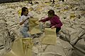 FEMA - 40341 - Children helping with sand bags in Fargo, North Dakota