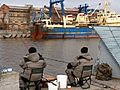 Fishers in Liepaja