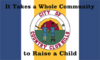 Flag of Country Club Hills, Illinois