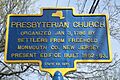 Freehold Presbyterian Church marker