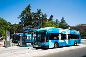 Fresno Area Express Q BRT bus