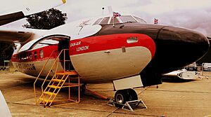 G-ALZO AIRSPEED AMBASSADOR OF DAN AIR LONDON AT DUXFORD SEP 2012 (8039228528)