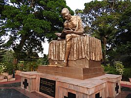 Gandhi statue-3-gandhi park-port blair-andaman-India