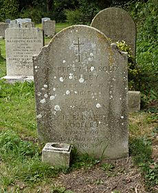 Geoffrey Woolley grave West Chiltington 2014