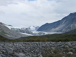 Gulkana Glacier, Alaska, view from PEWE post, August 2013.jpg