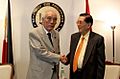 Hajime Ishii and Juan Ponce Enrile 20110504