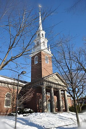 Harvard memorial church winter 2009