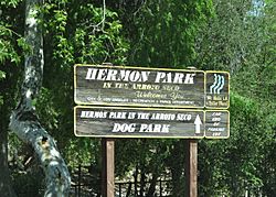 Hermon Park Signage