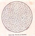 Hilton of Cadboll stone detail petley 1812 Pl12 knots