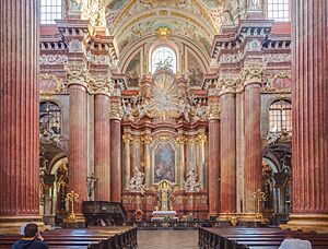 Iglesia colegial de Poznan, Poznan, Polonia, 2014-09-18, DD 16-18 HDR
