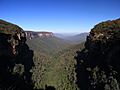 Jamison valley frm wentworth falls
