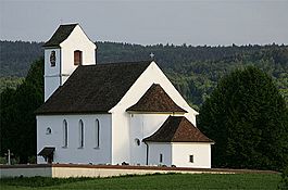 The church of Saint-Martin at Roggenburg