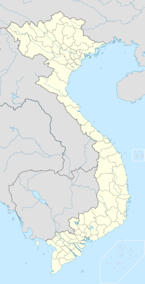 Location map of Vietnam (South Vietnamese claim)