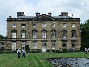 Long lake and the house - Blagdon Hall Estate, Blagdon, NorthumberlandBlagdon Hall Estate, Blagdon, Northumberland