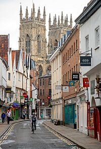 Lower Petergate in York, England