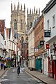 Lower Petergate in York, England
