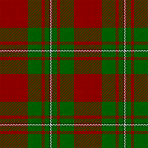 MacGregor Red and Green tartan