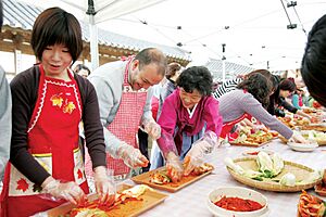 Making Kimchi