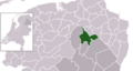 Map - NL - Municipality code 1730 (2009)