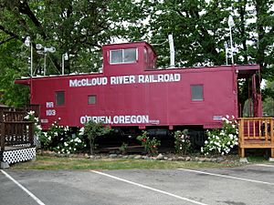 McCloud River Railroad Caboose