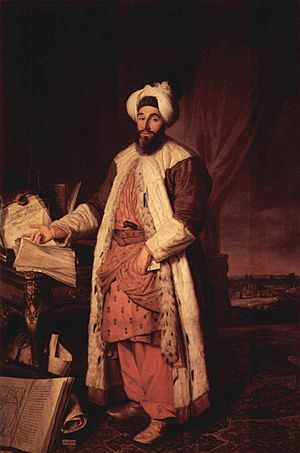 Mehmed Said Efendi in Paris 1742