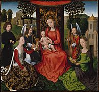 Memling Mystic Marriage of St Catherine