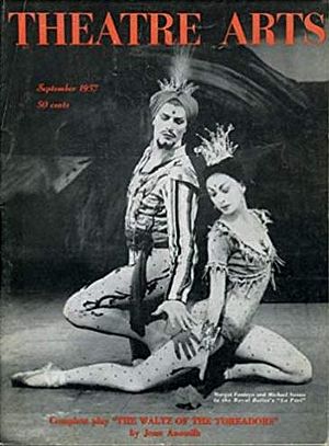 Michael Somes and Margot Fonteyn, Theatre Arts Magazine September 1957 part 2