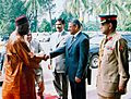 Mohammad Mosaddak Ali met with President of Sierra Leone Alhaji Ahmad Tejan Kabbah at Prime Minister's Office in Dhaka