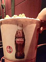 Movie Theater Popcorn in Bucket